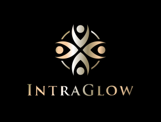 IntraGlow logo design by AisRafa