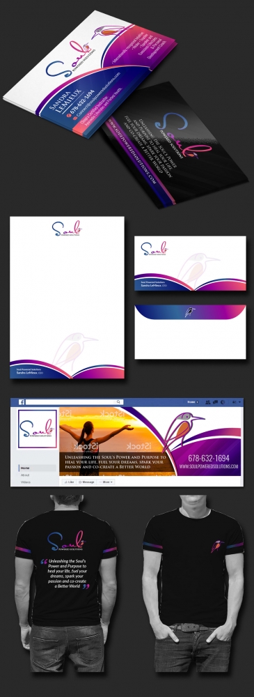 Soul Powered Solutions      logo design by DreamLogoDesign