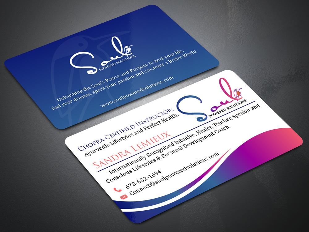 Soul Powered Solutions      logo design by Gelotine