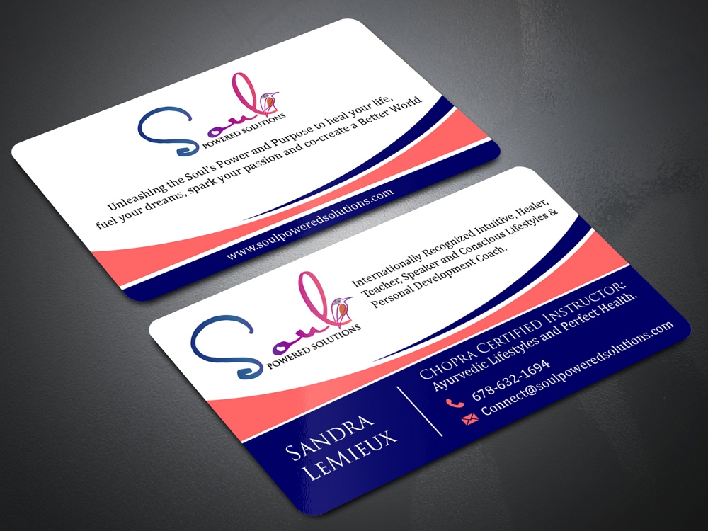 Soul Powered Solutions      logo design by Gelotine