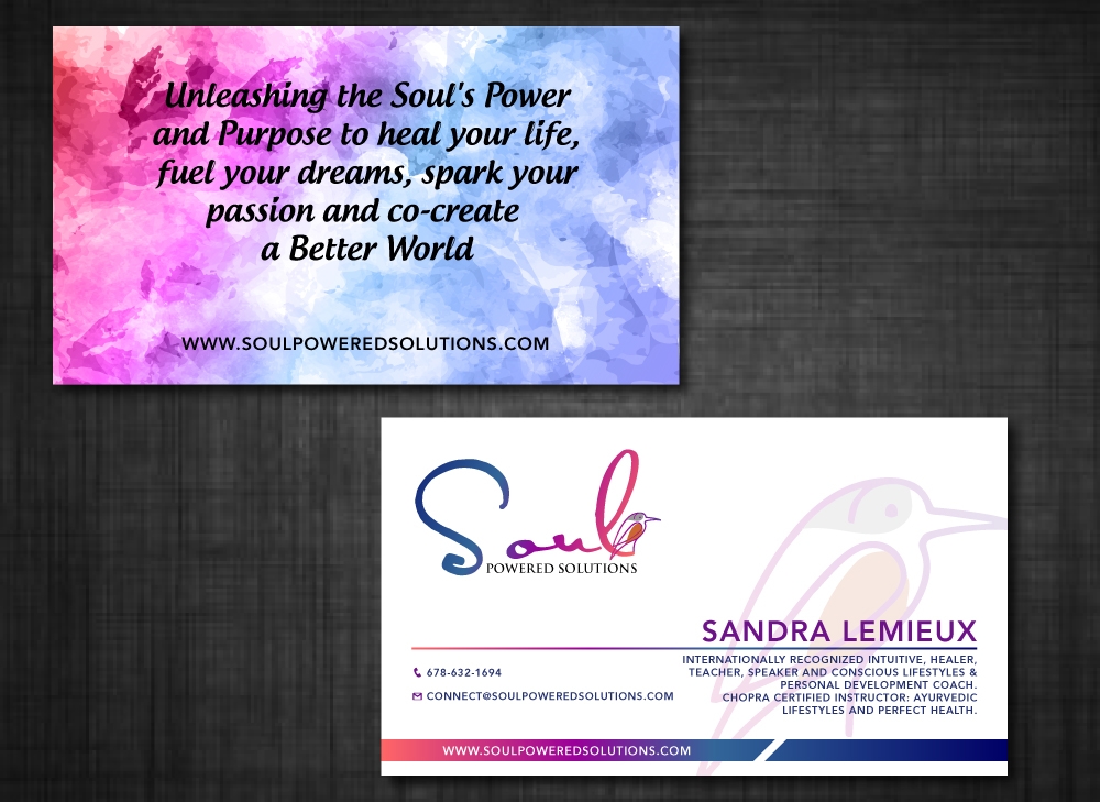 Soul Powered Solutions      logo design by LogOExperT