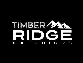 Timber Ridge Exteriors logo design by AisRafa