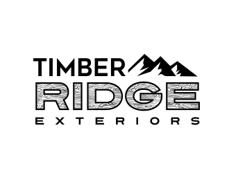 Timber Ridge Exteriors logo design by AisRafa