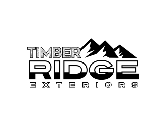 Timber Ridge Exteriors logo design by AisRafa