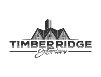 Timber Ridge Exteriors logo design by Hansiiip