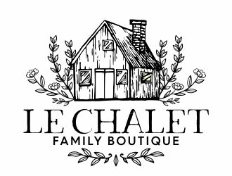 Le Chalet logo design by madjuberkarya