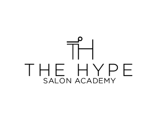 The Hype Salon Academy logo design by Hansiiip
