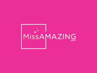 MissAmazing.com logo design by lestatic22