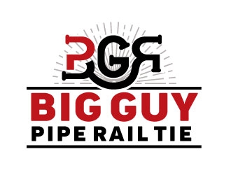 Big Guy Pipe Rail Tie  logo design by Conception