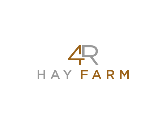 4R Hay Farm logo design by bricton