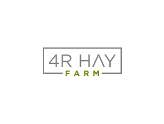 4R Hay Farm logo design by bricton