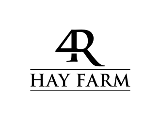 4R Hay Farm logo design by asyqh