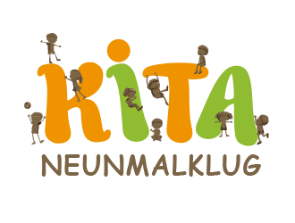 KITA neunmalklug logo design by BeDesign