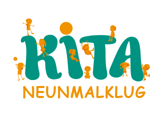 KITA neunmalklug logo design by BeDesign