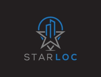 StarLOC logo design by jishu