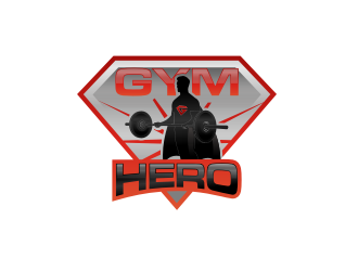 Gym Hero logo design by sodimejo