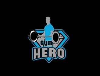 Gym Hero logo design by bougalla005