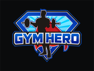 Gym Hero logo design by coco
