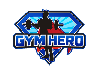 Gym Hero logo design by coco