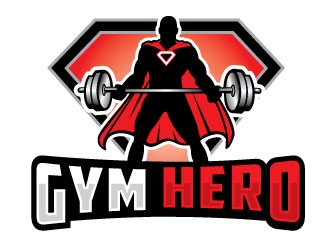 Gym Hero logo design by Conception