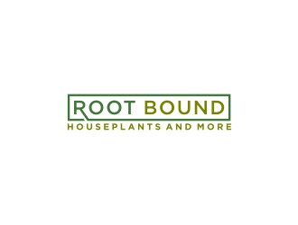 Root Bound  - Houseplants and More logo design by bricton