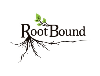 Root Bound  - Houseplants and More logo design by iamjason