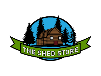 The Shed Store  logo design by nona