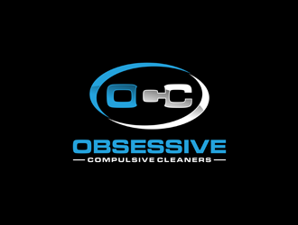 Obsessive Compulsive Cleaners  logo design by alby