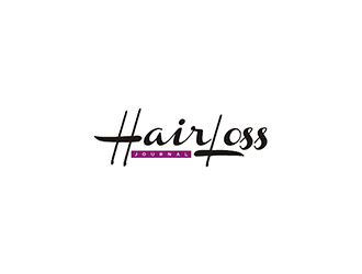 Hair Loss Journal logo design by logosmith