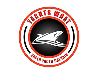 Yachts What (part of Super Yacht Captain) logo design by XyloParadise