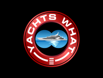 Yachts What (part of Super Yacht Captain) logo design by Kruger