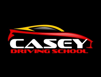 Casey Driving School logo design by AamirKhan