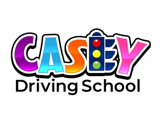 Casey Driving School logo design by DreamLogoDesign