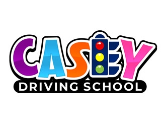 Casey Driving School logo design by DreamLogoDesign
