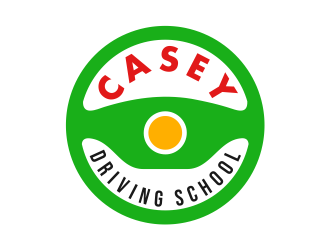 Casey Driving School logo design by cintoko