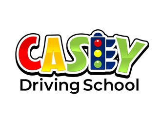 Casey Driving School logo design by DreamLogoDesign