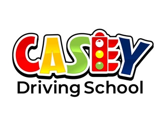 Casey Driving School logo design by DreamLogoDesign