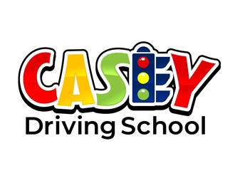 Casey Driving School logo design by DreamLogoDesign