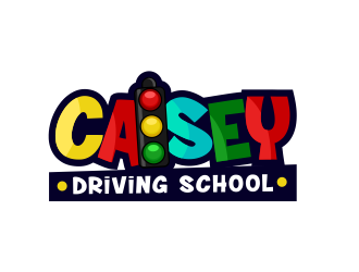 Casey Driving School logo design by evdesign