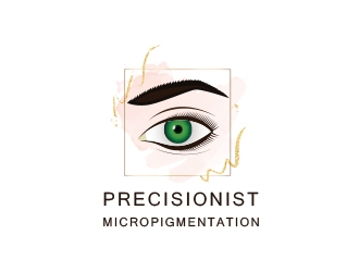 Precisionist Micropigmentation logo design by heba