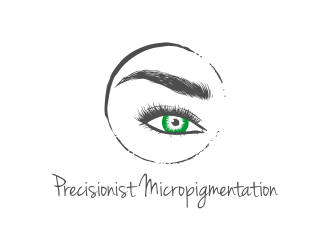 Precisionist Micropigmentation logo design by Gwerth