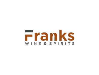 Franks Wine & Spirits logo design by asyqh