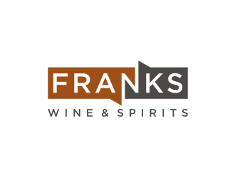 Franks Wine & Spirits logo design by asyqh