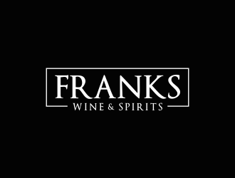 Franks Wine & Spirits logo design by akhi