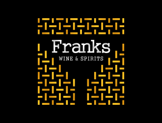 Franks Wine & Spirits logo design by FriZign