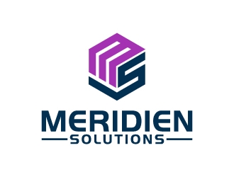Meridien Solutions logo design by abss
