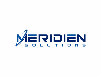 Meridien Solutions logo design by goblin