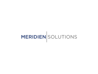 Meridien Solutions logo design by bricton