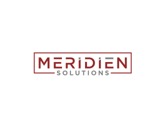 Meridien Solutions logo design by bricton