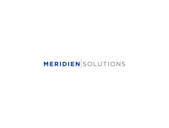 Meridien Solutions logo design by haidar